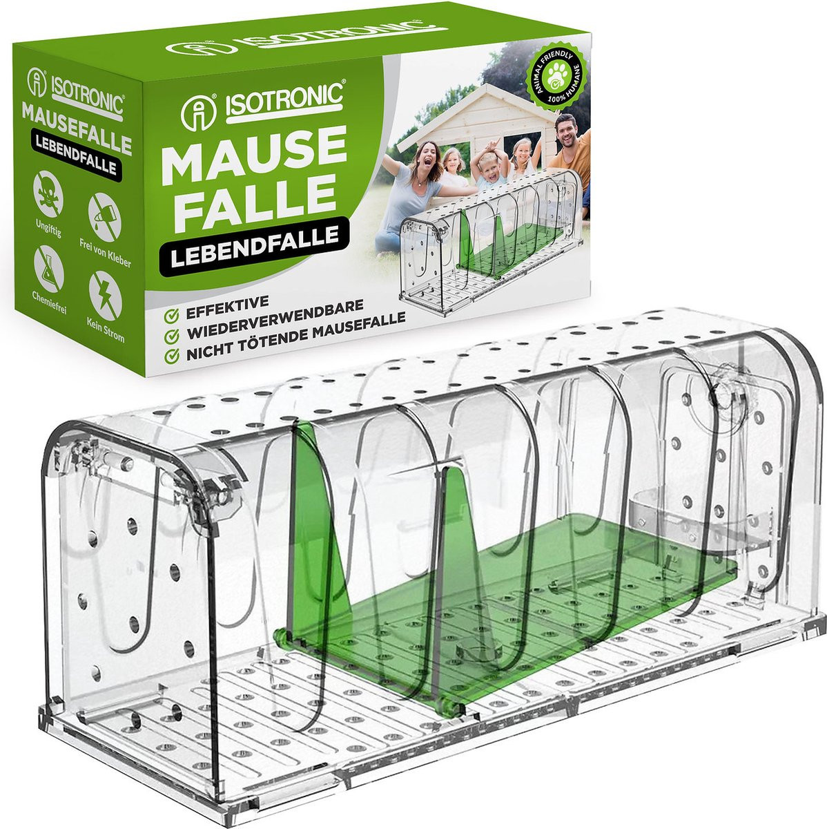 Isotronic Levende muizenval