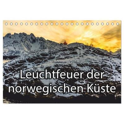 Leuchtfeuer der norwegischen Küste (Tischkalender 2027 DIN A5 quer), CALVENDO Monatskalender