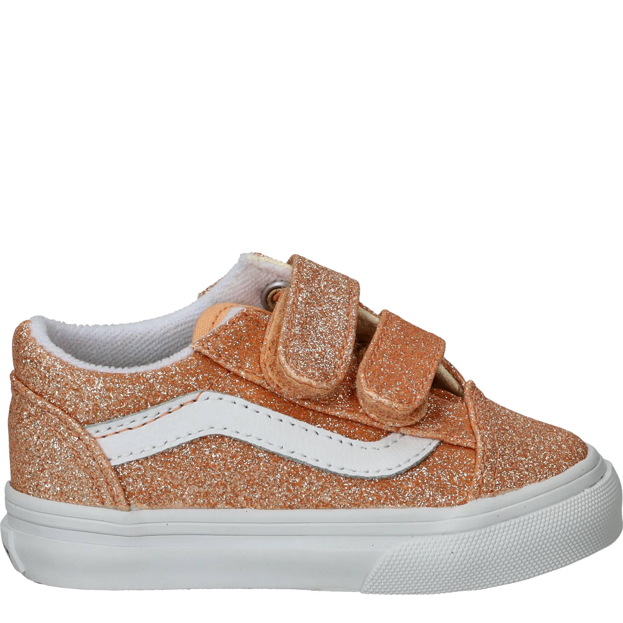 Vans Old Skool V Glitter Sneakers Meisjes