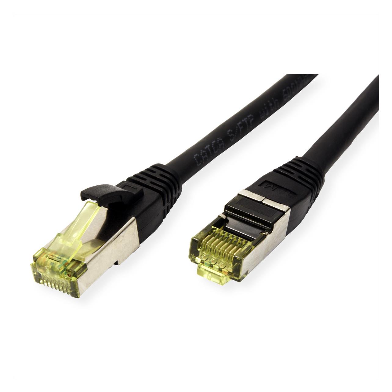 Roline Outdoor Patchkabel Kat.6A (Class EA) S/FTP (PiMF), Litzendraht, LSOH (PiMF, S/FTP, CAT6a, 10 m) (21.15.0759)