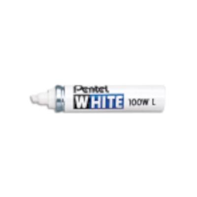 Pentel Lackmarker 3-6,0mm Keilspitze weiß