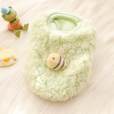 Uplifted Finds Newborn Kitten Velvet Winter Warm Pet Sweater light Green 2xs