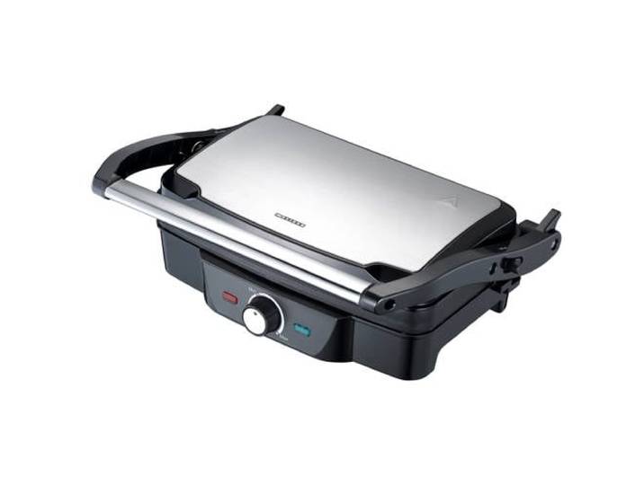 Melissa 16240108 - Panini maker 1600W, roestvrij staal/zwart