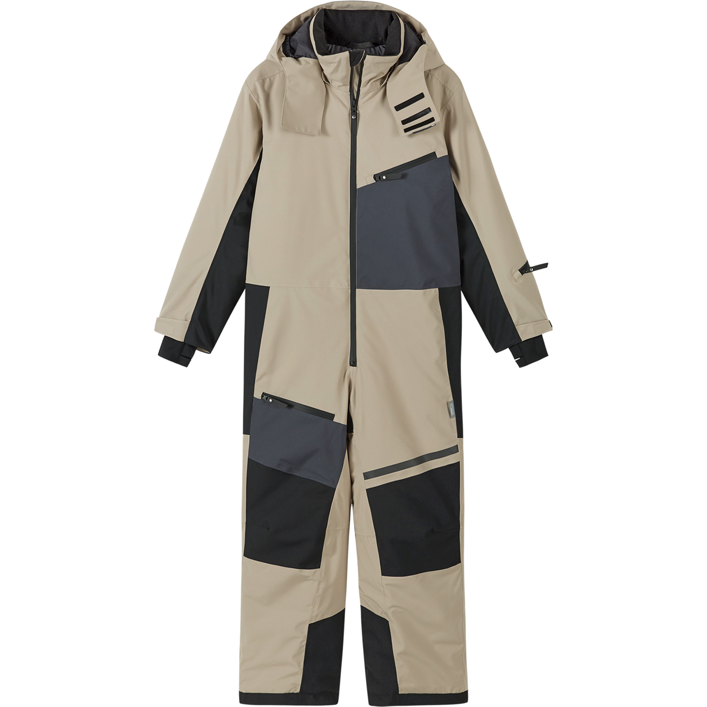 reima Skaulo Schneeanzug Kinder Overalls beige Größe 140 Skifahren Wasserdicht