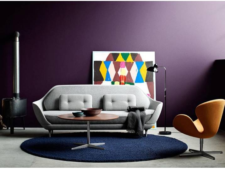 JVmoebel Sofa Graues Sofa im Lippen-Design mit Polyätherschaum-Polsterung, Made in Europa