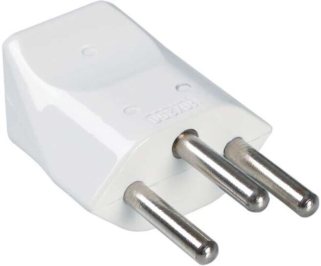 Bachmann Schutzkontakt-Stecker sw, Schweiz 910.175)