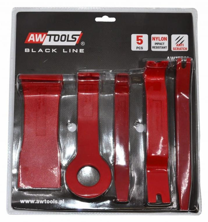 AWTools Set Meubelbanden van Nylon, 5 stuks