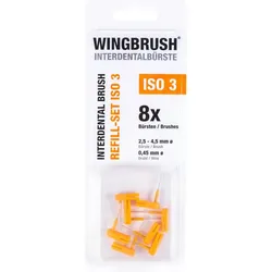 Wingbrush Refill Set Interdental.iso 3Medium/Large 8 ST