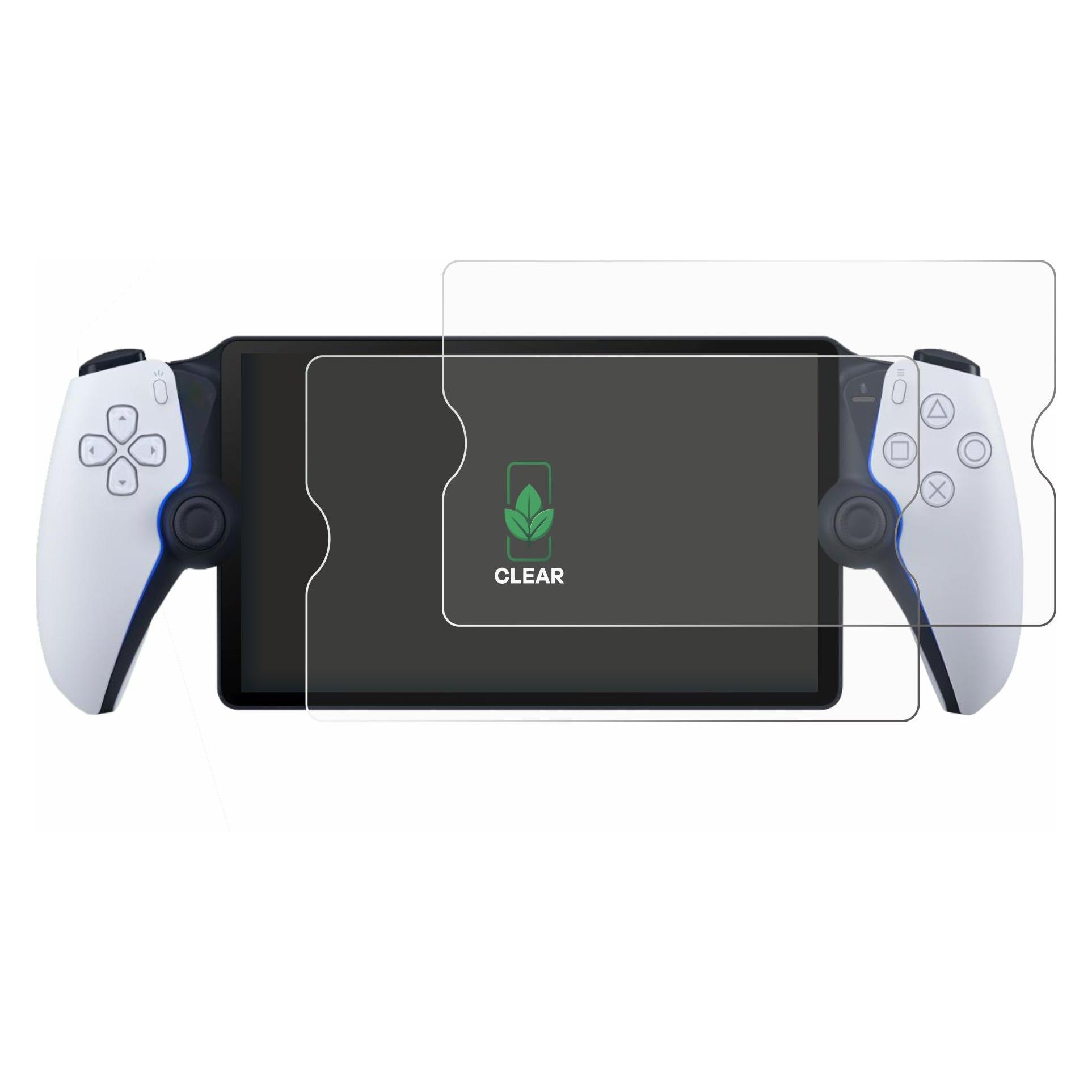 ScreenLeaf Schutzfolie für Sony Playstation Portal Displayschutz Display Schutz Folie Klar Transparent (6151304)