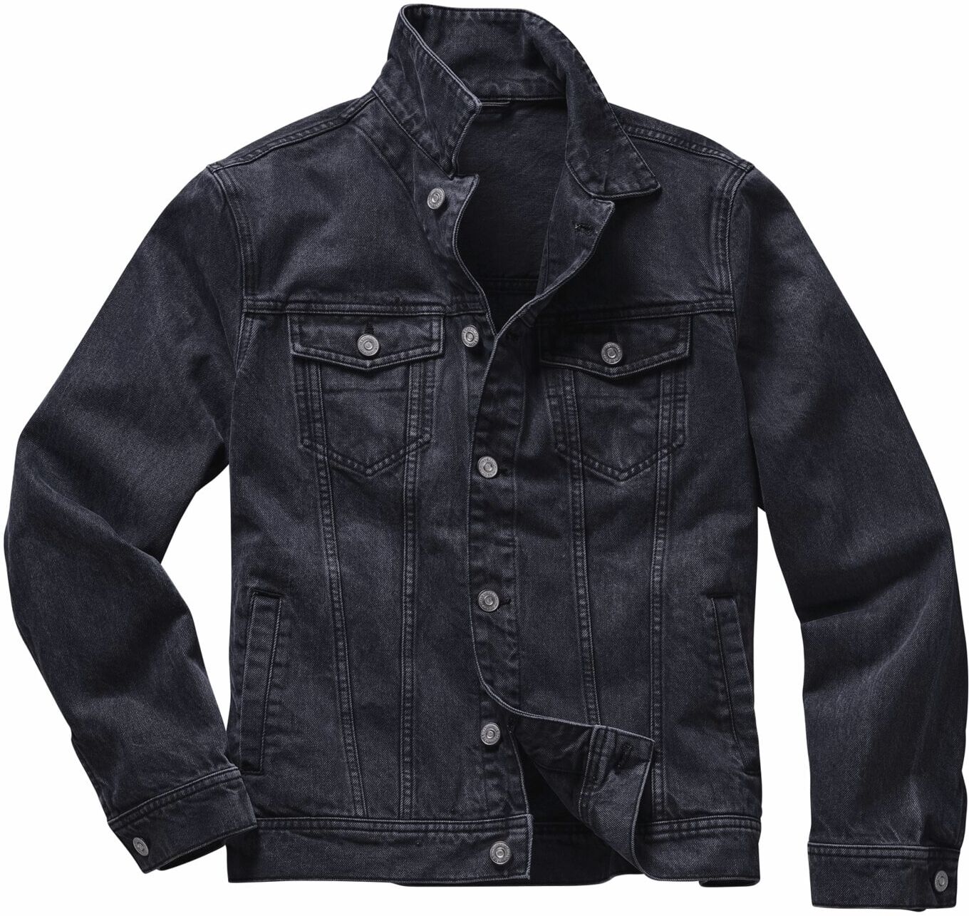 Mey & Edlich Keine-Sperenzchen-Jeansjacke Schwarz 48