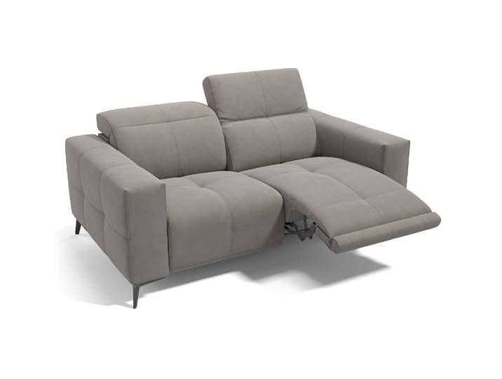 Stoffsofa MARBELLA 2-Sitzer kleine Couch Garnitur