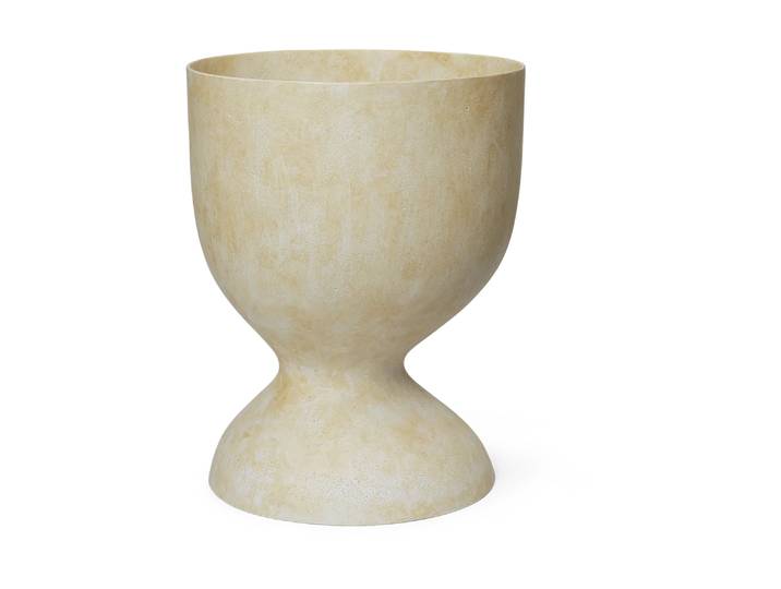 Ferm Living Evoke Blumentopf 45 cm Warm Sand