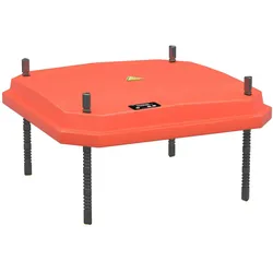 Fudajo Küken-Wärmeplatte 40x40cm 42W Heizplatte Temperaturregler Kükenaufzucht (42 W), Terrariumtechnik