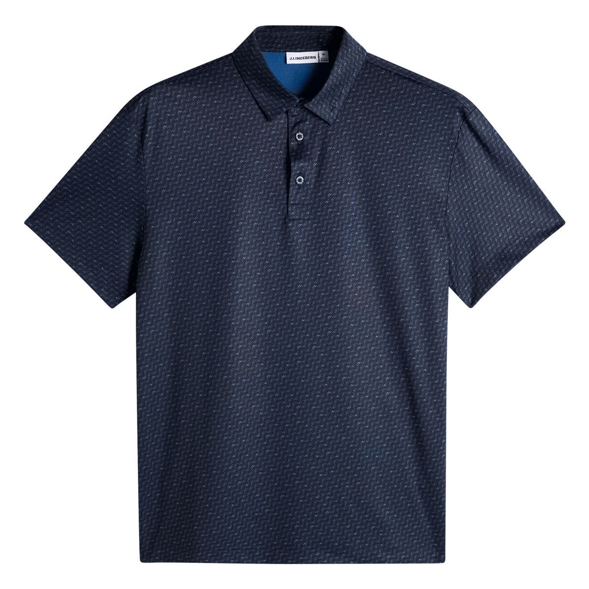 J.Lindeberg Tod Print Polo bias bridge micro navy set (O621) S GMJT15427-O621-S