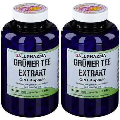 Grüner TEE Extrakt GPH Kapseln x2 2x360 St