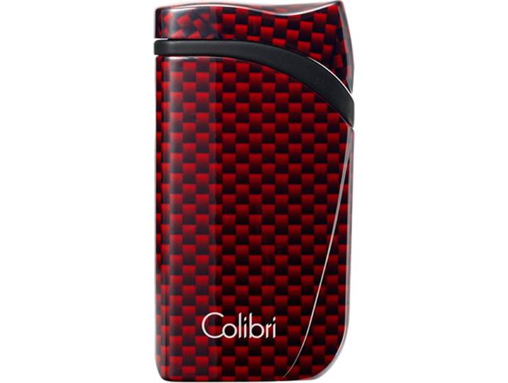 Colibri Single Flame Falcon Carbon Fiber Red