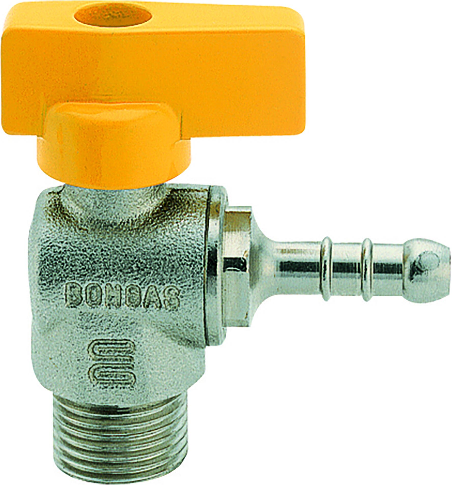 Enolgas RUBINETTO PORTAGOMMA GAS GPL A SQUADRA M 1/2"