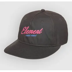 Element Pool Service 6 Panel Cap vintage wash black Gr. Uni