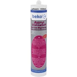 Beko Acryl-Dichtstoff - 310ml - schwarz - 23031010