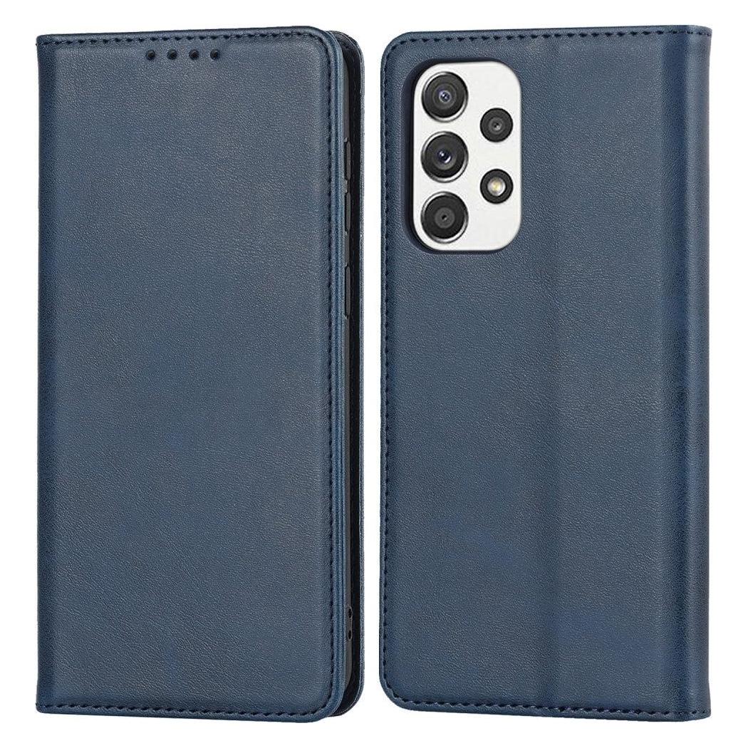 Cover-Discount Galaxy A53 5G - Stand Flip Case Hülle dunkelblau (Samsung Galaxy A53 5G) (101243733D)
