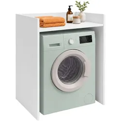 Relaxdays Waschmaschinenschrank Weiß