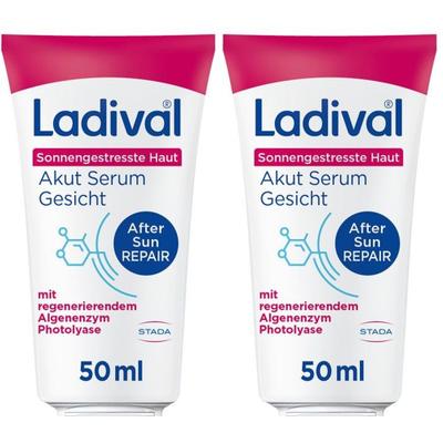 Ladival sonnengestresste Haut Akut Serum Gesicht x2 2x50 ml Flüssigkeit