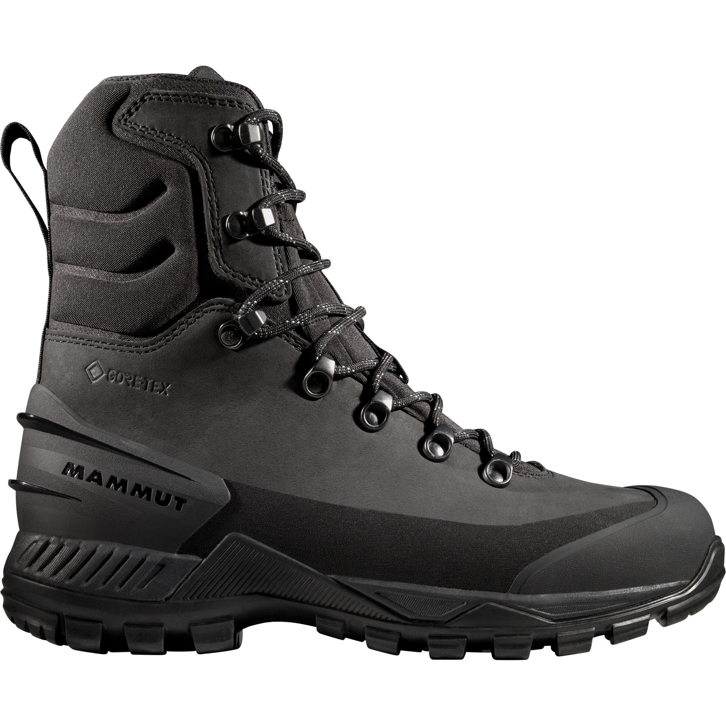 Mammut Blackfin Leather High GTX Damen Winterschuhe & Winterstiefel schwarz Größe 41.5 Trekking Isolierend