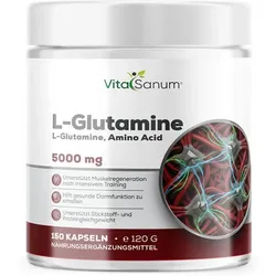 VitaSanum® L-Glutamin – 5000 mg Tagesportion (4 Kapseln)