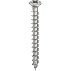 Heco, Schrauben, TOPIX-plus Fassadenschraube Linsensenkkopf TX Vollgewinde 5x60 mm Edelstahl A2 200 Stück