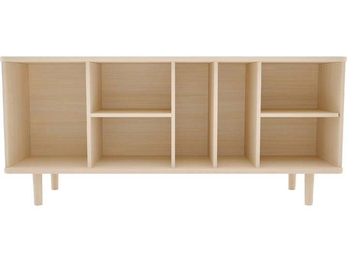 Sideboard WOODMAN Malic , beige, B:160cm H:70cm T:45cm, Sideboards, Sideboard, Kommode im schlichten skandinavischen Design, Breite 160 cm, FSC