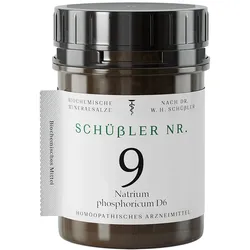 SCHÜSSLER NR.9 Natrium phosphoricum D 6 Tabletten 400 St