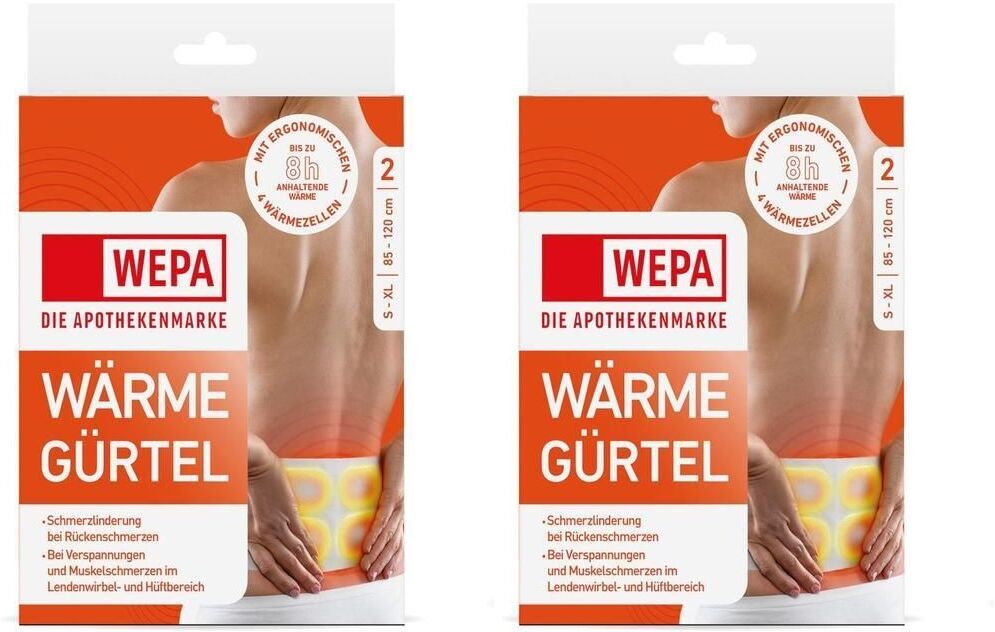 Wepa Wärmegürtel Rücken 2x 2x2 St