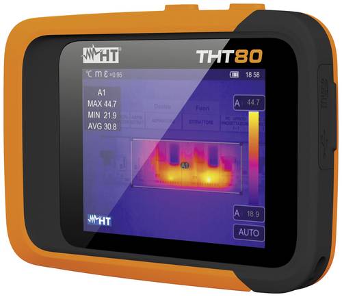 HT Instruments THT80 Wärmebildkamera -20 bis +550°C 25Hz integrierte Digitalkamera, WiFi, Touchscreen