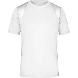 Funktions-Laufshirt "JN306" - S - white/white