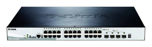D-Link DGS-1510-28XMP/E DGS-1510-28XMP/E Netzwerk Switch 24 + 4 Port 128 Gbit/s PoE-Funktion