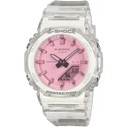 Casio GMA-P2100SR-7AER G-Shock Classic Ana-Digi Armbanduhr Transparent/Rosa