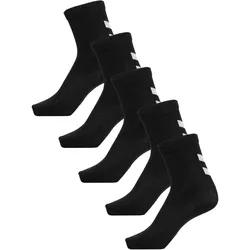 5er Pack hummel hmlMAKE My Day Freizeitsocken Kinder 2001 - black 32-36