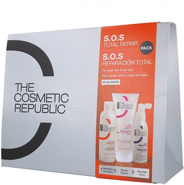 The Cosmetic Republic Pack S.O.S Total Repair Champú + Mascarilla + Vitaminas