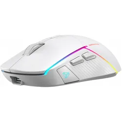 Yenkee Samurai YMS 3500WH Gaming-Maus, Dual Link, Akku (Kabelgebunden, Kabellos), Maus, Weiss