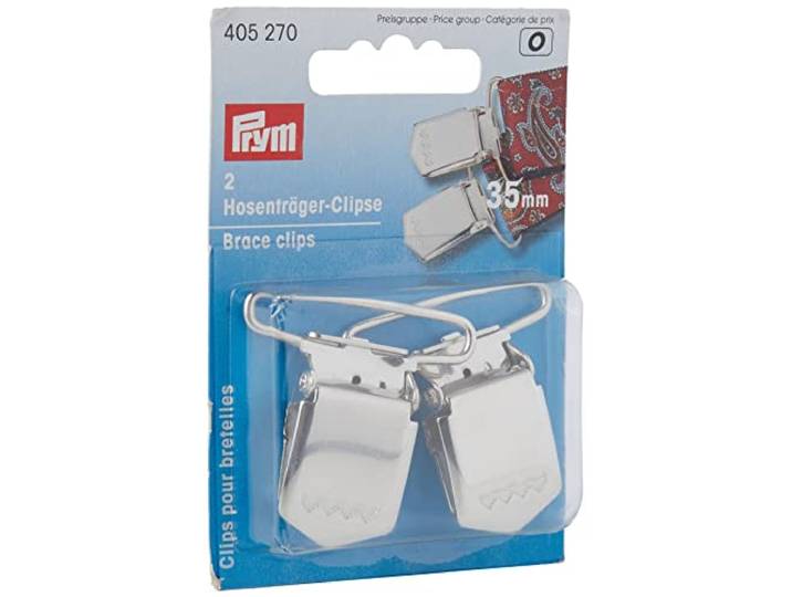 Prym - Prym Zilver (35mm) Bretel Clips - 2 Stukken