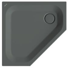 Bette BetteCaro Duschwanne 5319-403 80x80x3,5cm, smoke