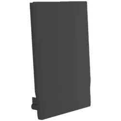 RADIUM Endkappe für Profil + Cover M, Endcap MEDIUM U-Profil 27/39, schwarz RAZTPA3196
