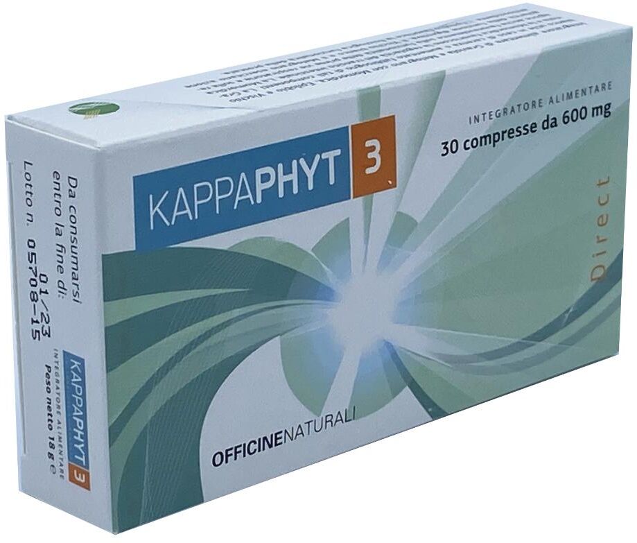 OFFICINE NATURALI Srl KAPPAPHYT 3 30 Cpr 600mg
