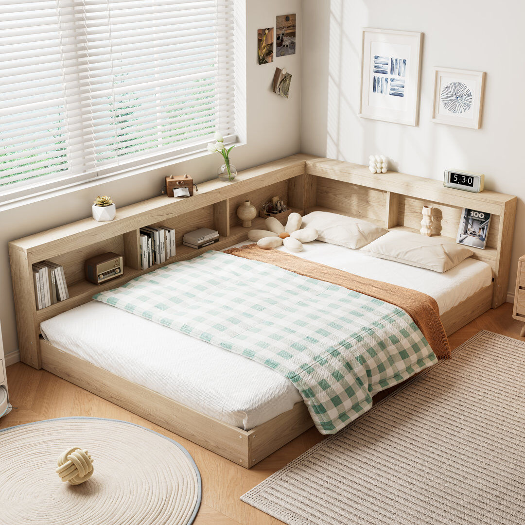 ClassicLiving Abdulsamad Single (3') Bed Frame White Double (4'6)