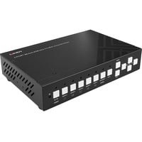 5 Port KVM Switch Seamless Multiview, KVM-Switch schwarz