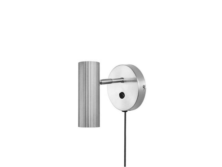 Hubble Wandleuchte Brushed Steel - Globen Lighting - Schlafzimmer - Design - Metall - Einflammig
