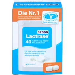Lactrase 32000 Fcc Teilbare Tabletten Im Spender 40 ST