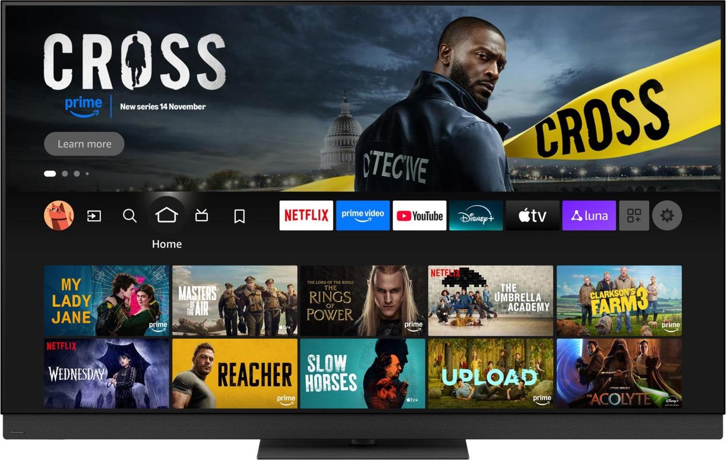Panasonic TV-77Z95BEG Ultra HD HDR MASTER OLED ULT-TV 77" (195 cm) FOS