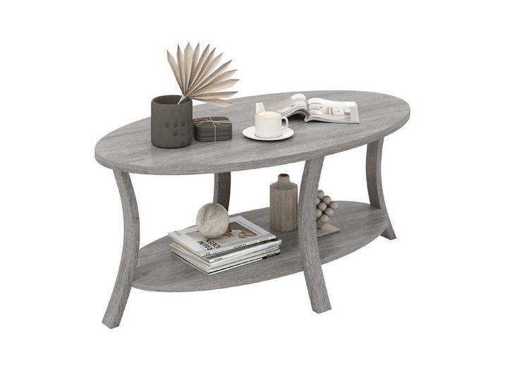 KOMFOTTEU Couchtisch, Akzenttisch Wohnzimmertisch Mitteltisch Sofatisch Kaffeetisch