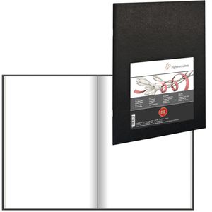 Hahnemühle Skizzenbuch 10628731 Sketch Booklet, A4 hoch, 140 g/m², weiß, Fadenbindung, 20 Blatt